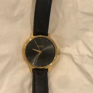 Nixon Watch with leather band